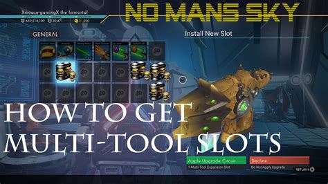 no man's sky max slots multi tool|New max multi tool slot limit update 4.0. 10 x 6 grid, .